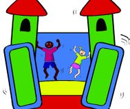Hoppeborg for børn og voksne